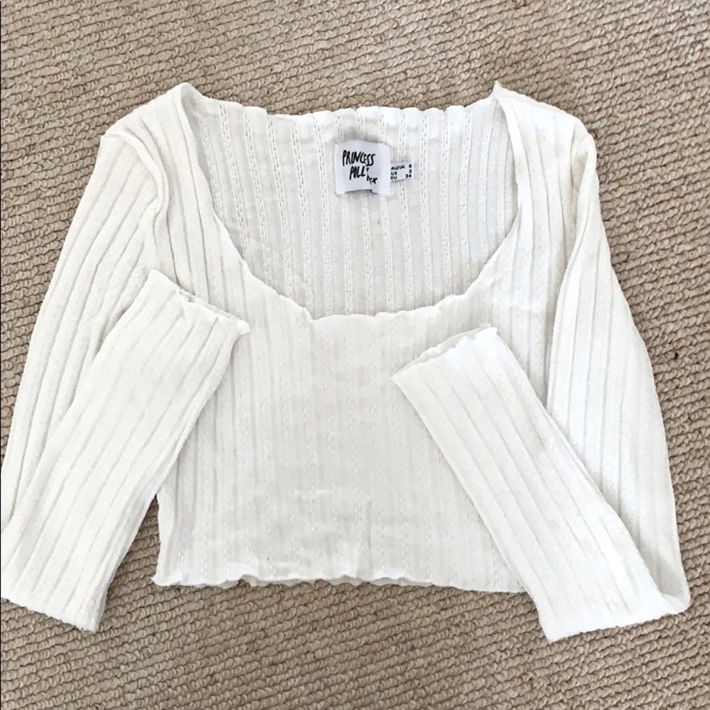 PRINCESS POLLY WHITE TOP